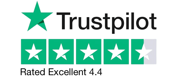 Our rating on Trustpilot